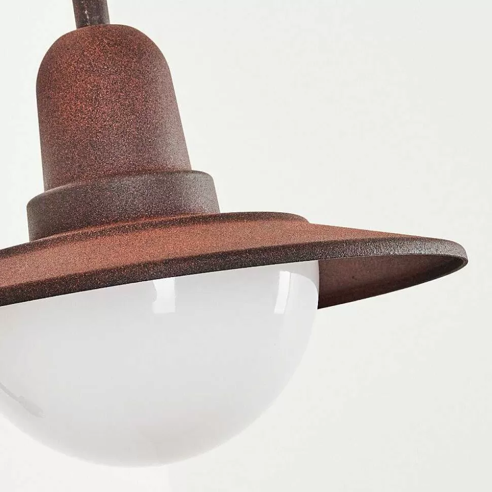 hofstein Lampes Extérieures Avec Detecteur>Applique Murale D'Exterieur Pohei Rouille, 1 Lumiere, Detecteur De Mouvement