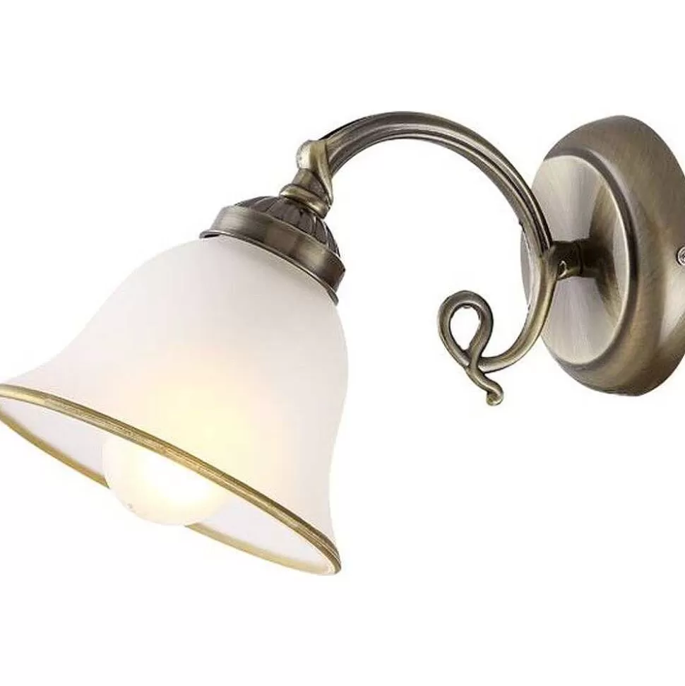 Luminaires Globo Lighting Luminaires Antiques>Applique Murale Globo Blanc, 1 Lumiere