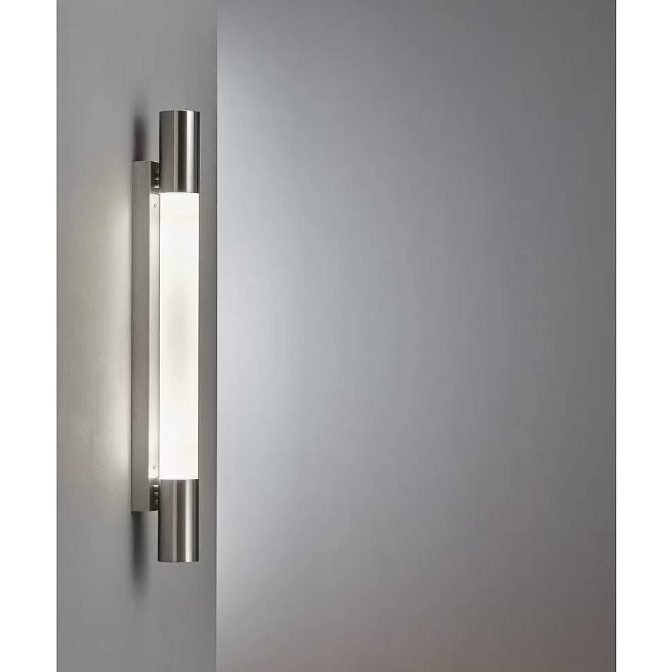 Luminaires Tecnolumen Lampes Designers>Ariane Tecnolumen Applique Murale Acier Inoxydable, 2 Lumieres