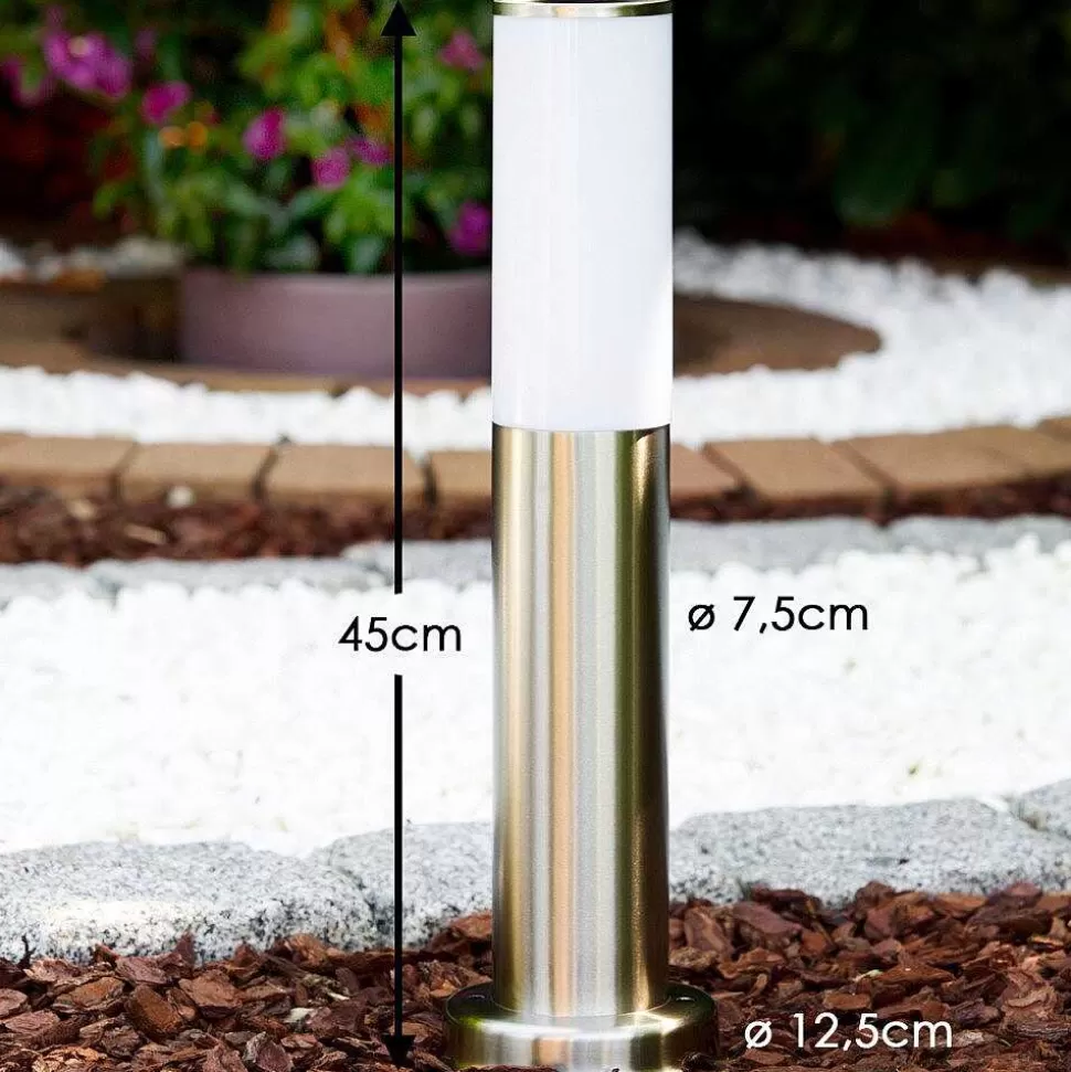 hofstein Balises Lumineuses>Borne D'Éclairage Caserta Acier Inoxydable, 1 Lumiere