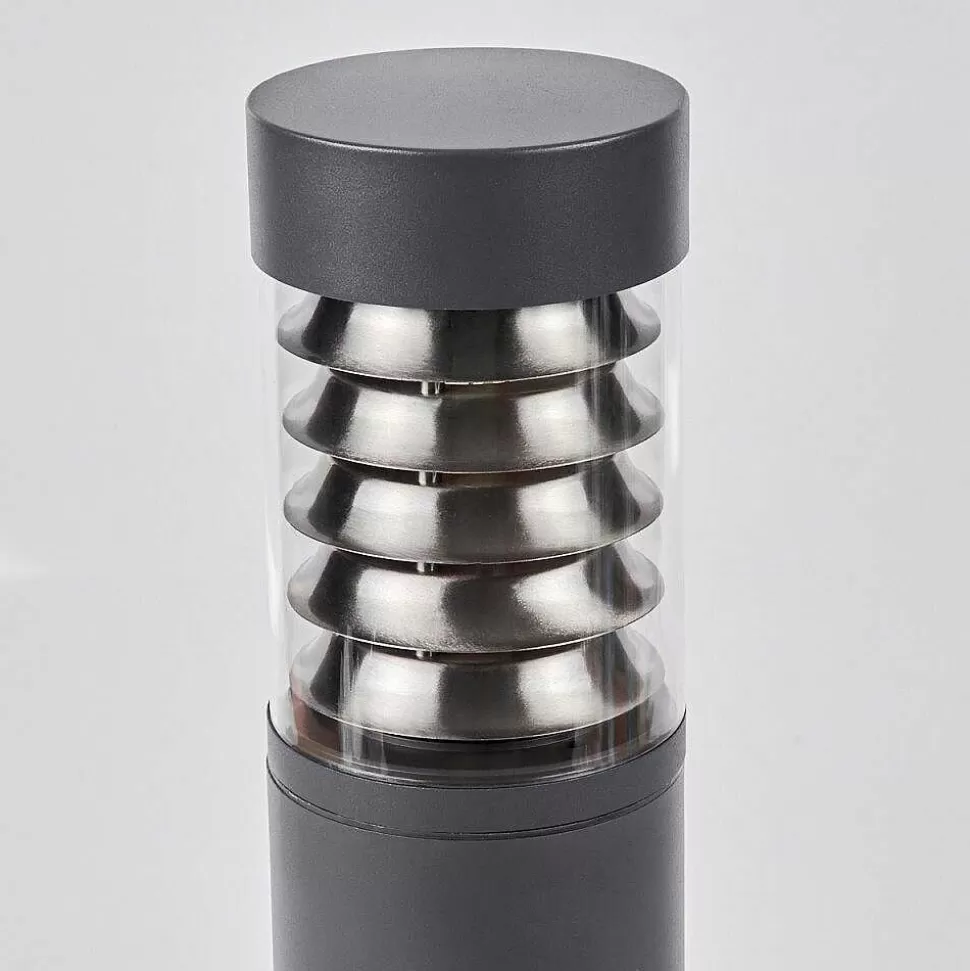 hofstein Lampes Extérieures Avec Detecteur>Borne Lumineuse Dakar Anthracite, 1 Lumiere, Detecteur De Mouvement