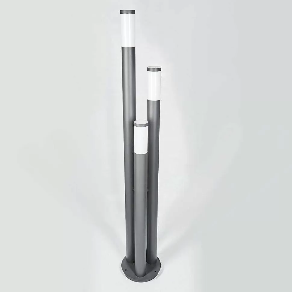 hofstein Balises Lumineuses>Borne Lumineuse Gaborone Anthracite, 3 Lumieres