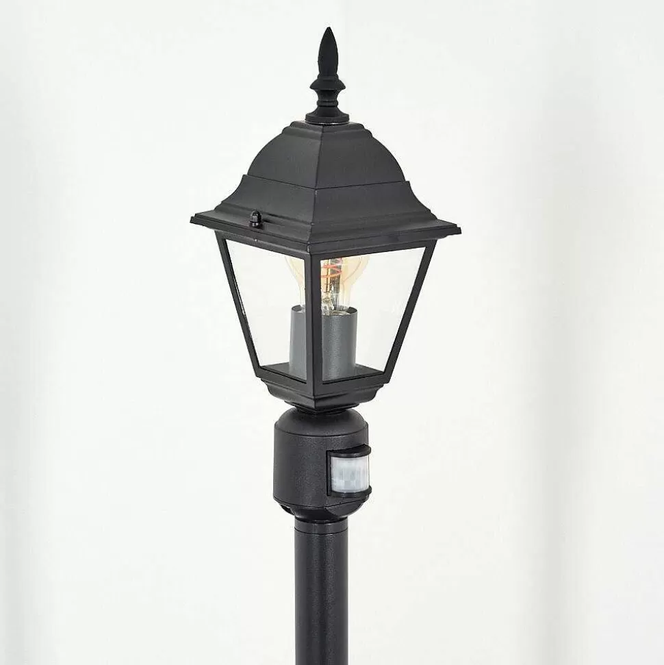 hofstein Lampes Extérieures Avec Detecteur>Borne Lumineuse Naofe Noir, 1 Lumiere, Detecteur De Mouvement