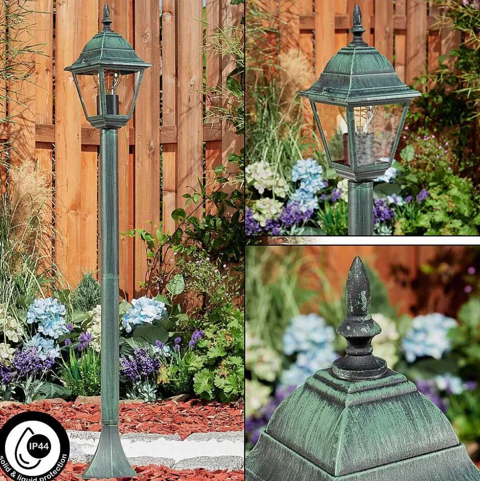 hofstein Balises Lumineuses>Borne Lumineuse Naofe Vert, Noir, 1 Lumiere