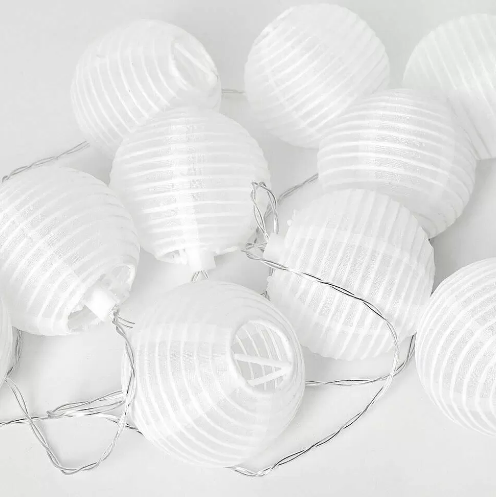 hofstein Lampes Solaires>Guirlande Solaire Redding Led Blanc, 10 Lumieres