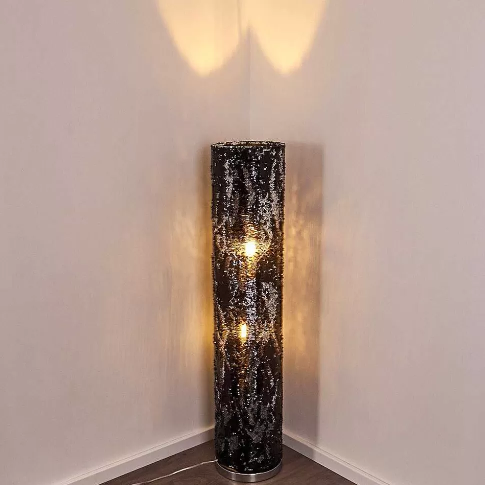 hofstein Lampadaires Et Lampadaires A Vasque>Lampadaire Sjaelland Chrome, 2 Lumieres