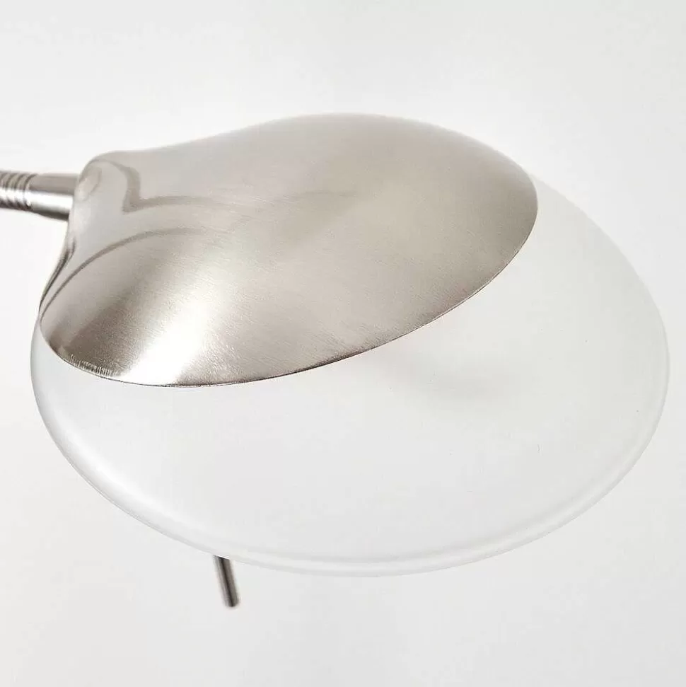 hofstein Luminaires Rustiques>Lampadaire Urama Nickel Mat, 2 Lumieres