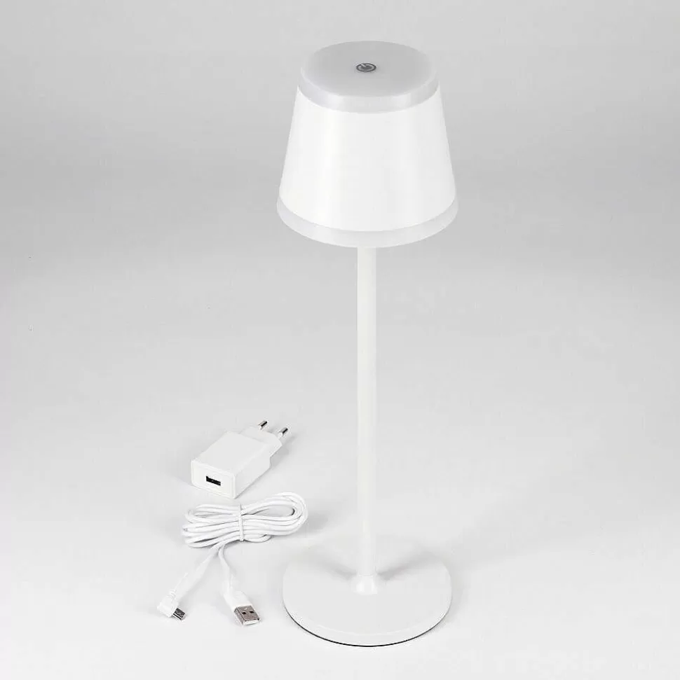 hofstein Lampes Rechargeables Et Lampes À Piles>Lampe A Poser Walt Led Gris, 1 Lumiere