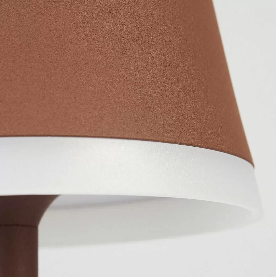 hofstein Lampes Rechargeables Et Lampes À Piles>Lampe A Poser Walt Led Rouille, 1 Lumiere