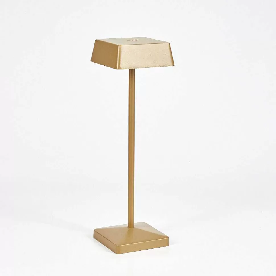 hofstein Lampes Rechargeables Et Lampes À Piles>Lampe De Table Algeraz Led Laiton, 1 Lumiere