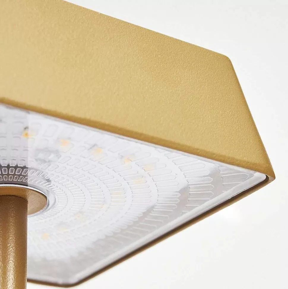 hofstein Lampes Rechargeables Et Lampes À Piles>Lampe De Table Algeraz Led Laiton, 1 Lumiere
