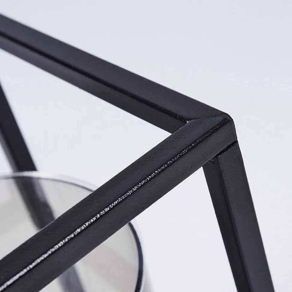 hofstein Lampes Rechargeables Et Lampes À Piles>Lampe Solaire Aracaju Led Noir, 40 Lumieres