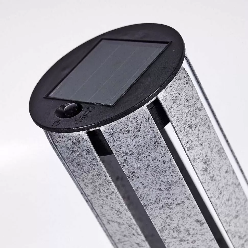 hofstein Lampes Solaires>Lampe Solaire Hankinson Led Argente, 1 Lumiere