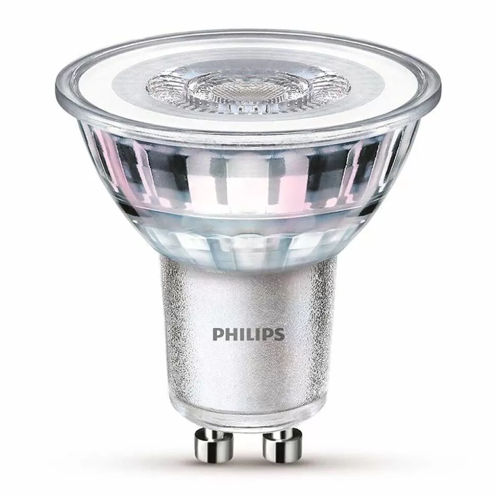 Luminaires Philips Ampoules Gu10>Led 3Er Pack Gu10 50 Watt 2700 Kelvin 355 Lumen Philips