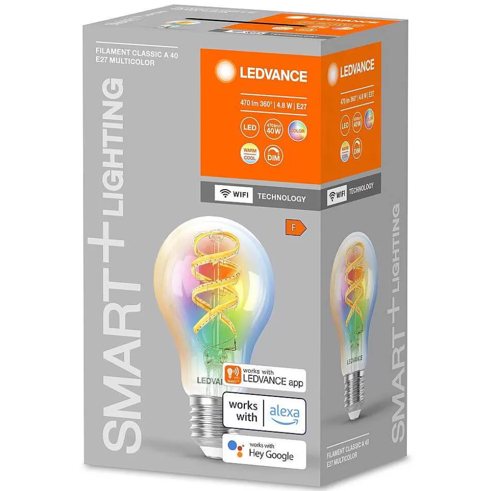 Luminaires Ledvance Ampoules Led>Ledvance Smart+Wifi Led E27 4,8 Watt 2700-6500 Kelvin 470 Lumen