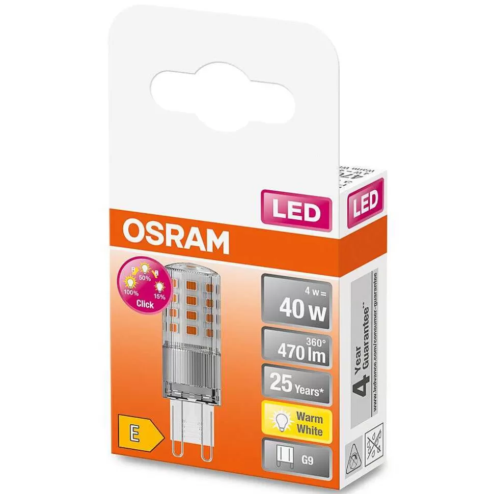 Luminaires Osram Ampoules G9>Osram Led Pin G9 4 Watt 2700 Kelvin 470 Lumen