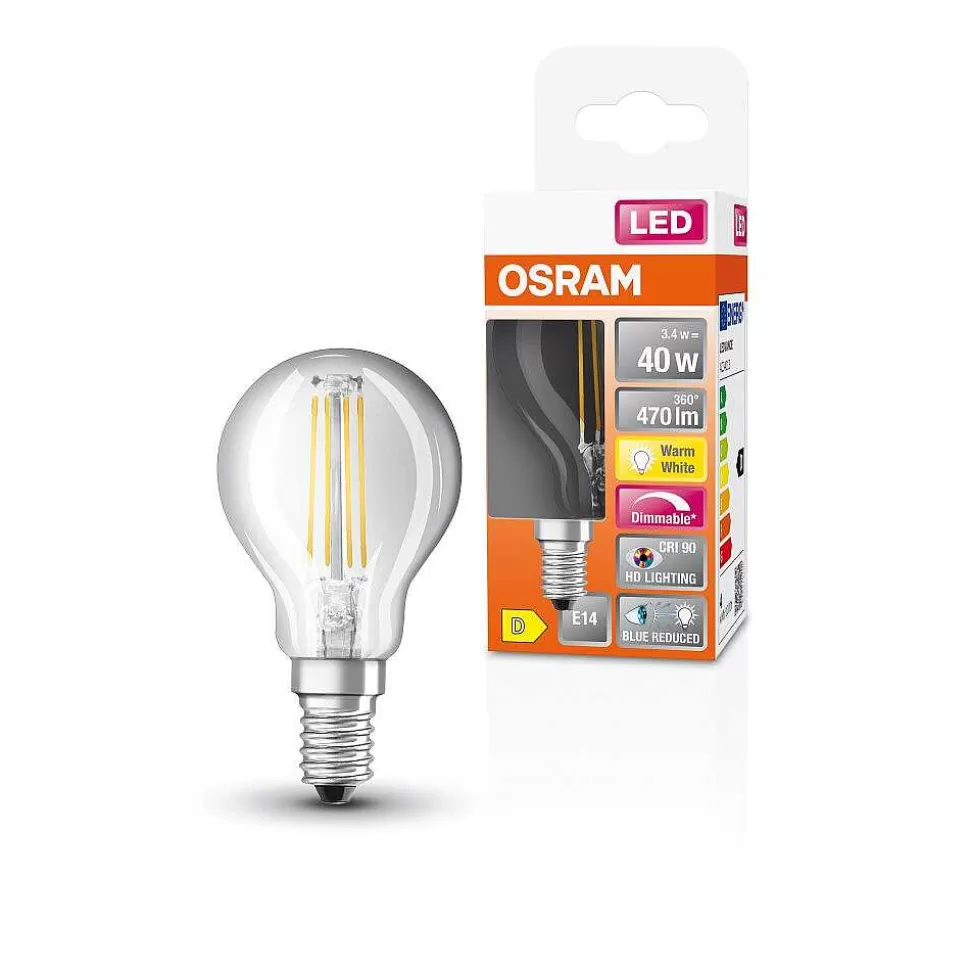Luminaires Osram Lampes À Intensite Variable>Osram Superstar Led E14 3,4 Watt 2700 Kelvin 470 Lumen