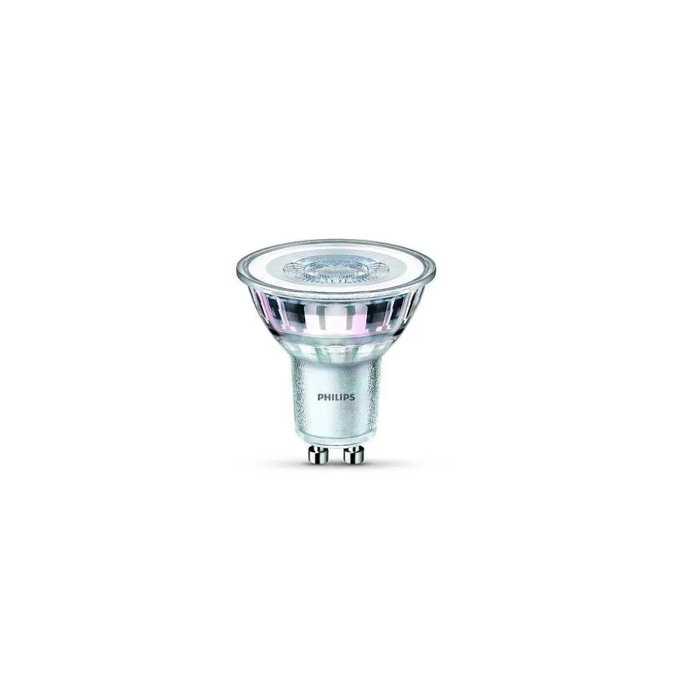 Luminaires Philips Ampoules Gu10>Philips 2X Led Gu10 4,6 Watt 2700 Kelvin 355 Lumen
