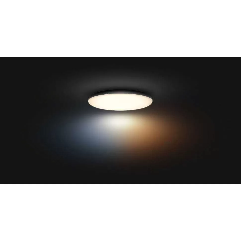 Luminaires Philips Philips Hue>Plafonnier Philips Hue Cher Led Noir, 1 Lumiere, Telecommandes