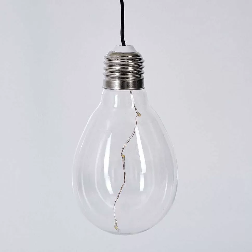 hofstein Lampes Solaires>Set De Lampe Solaire Tiltil Led Acier Inoxydable, 5 Lumieres