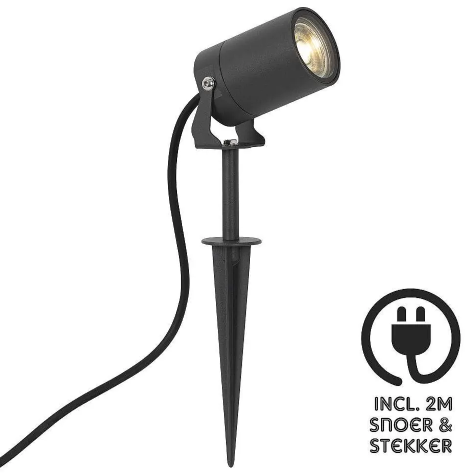 KS Verlichting Spots Extérieurs>Spot De Jardin Stark Anthracite, 1 Lumiere