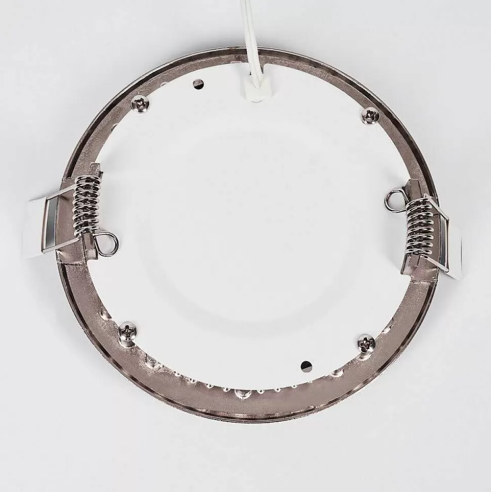 hofstein Luminaires Encastrés>Spot Encastrable Finsrud Led Nickel Mat, 1 Lumiere