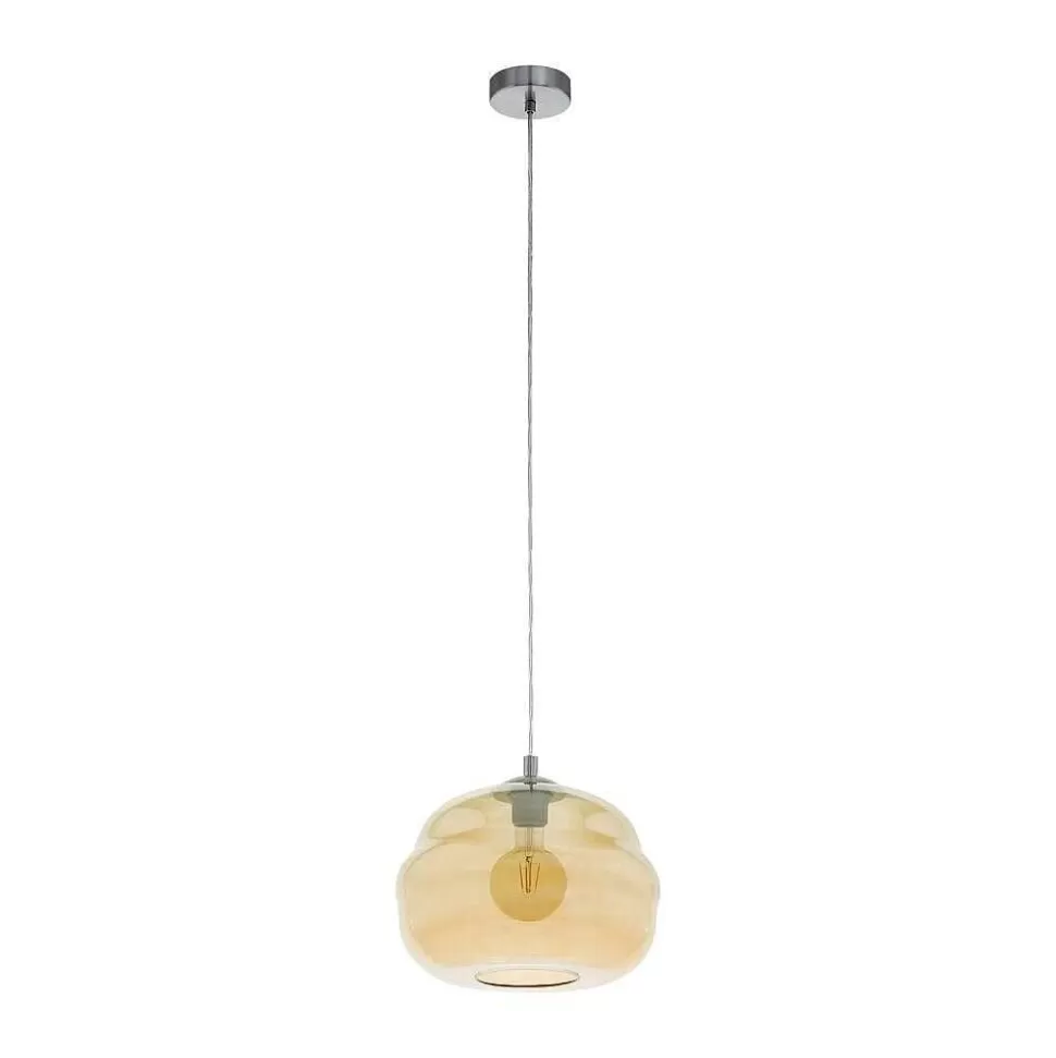 Luminaires Eglo Luminaires Antiques>Suspension Eglo Dogato Chrome, 1 Lumiere