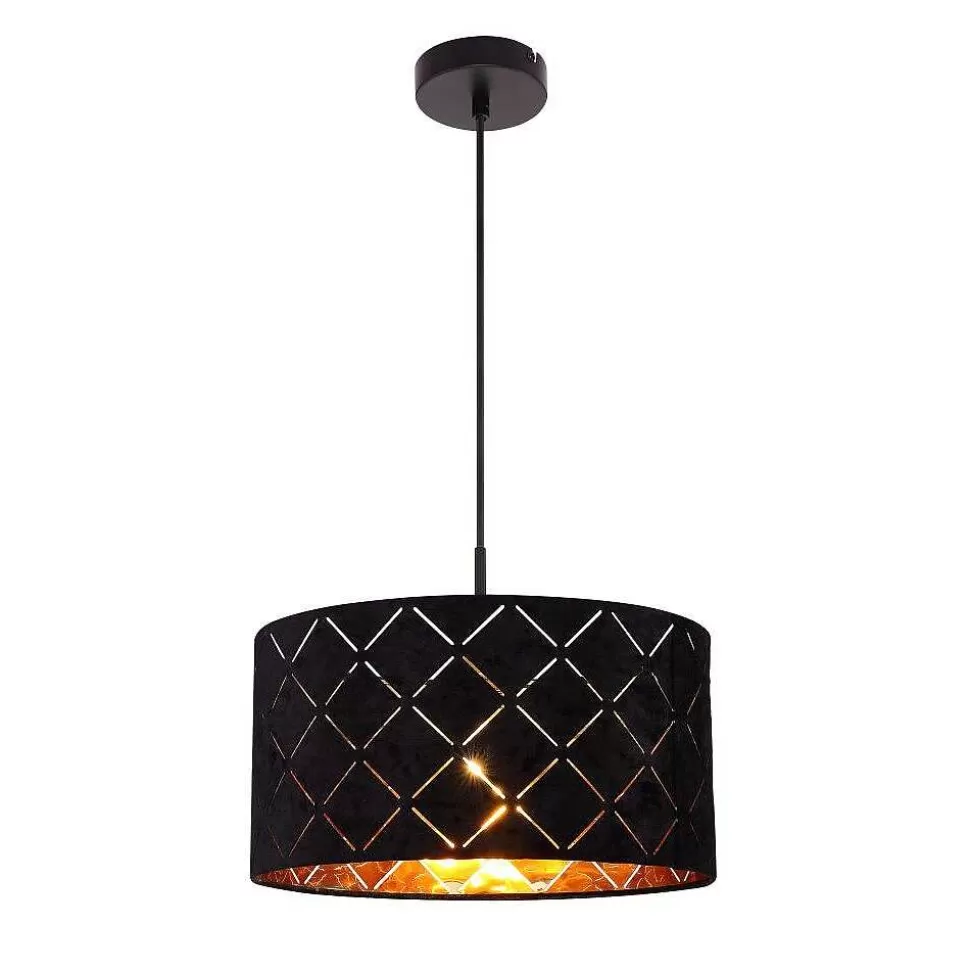 Luminaires Globo Lighting Luminaires Marocains>Suspension Globo Sunna Noir, 1 Lumiere