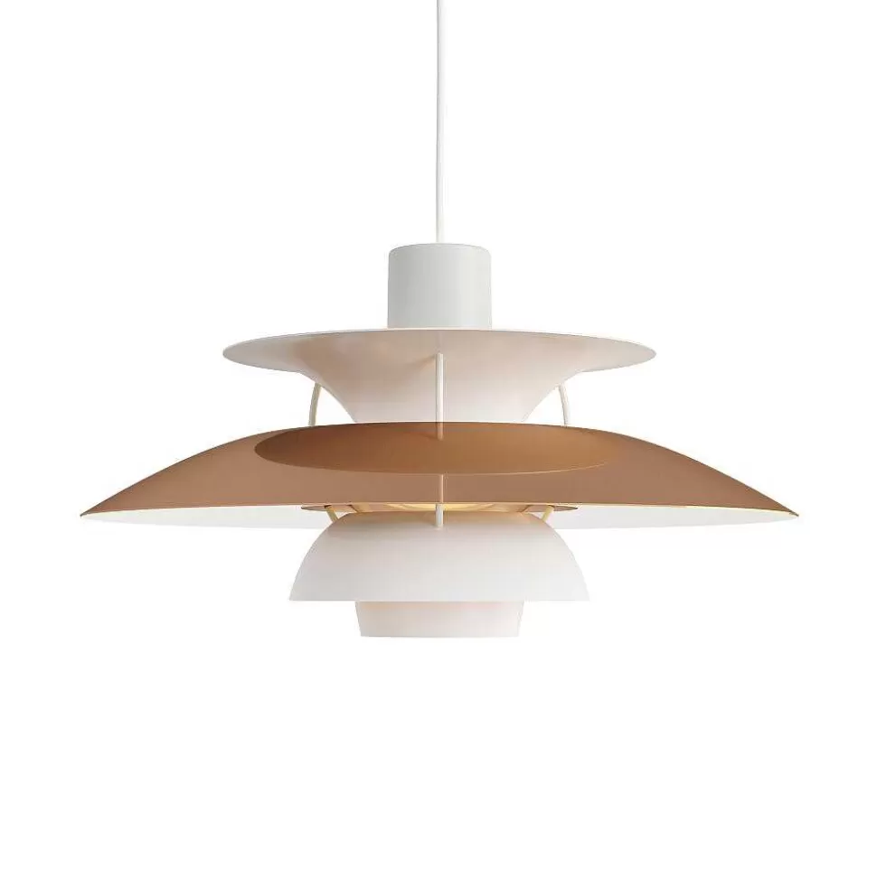 Luminaires Louis Poulsen Lampes Designers>Suspension Louis Poulsen Blanc, 1 Lumiere
