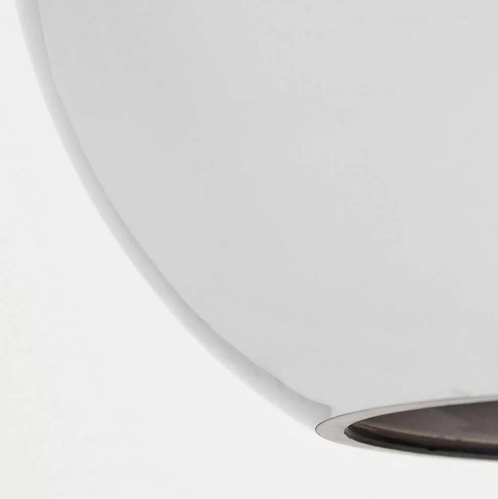hofstein Lampes En Verre Fume>Suspension Maynal Noir, 3 Lumieres