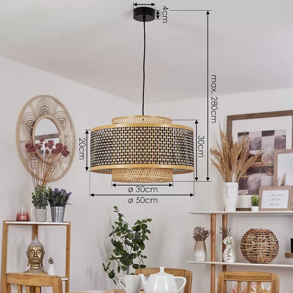 hofstein Luminaires Orientaux>Suspension Tunga Noir, 1 Lumiere