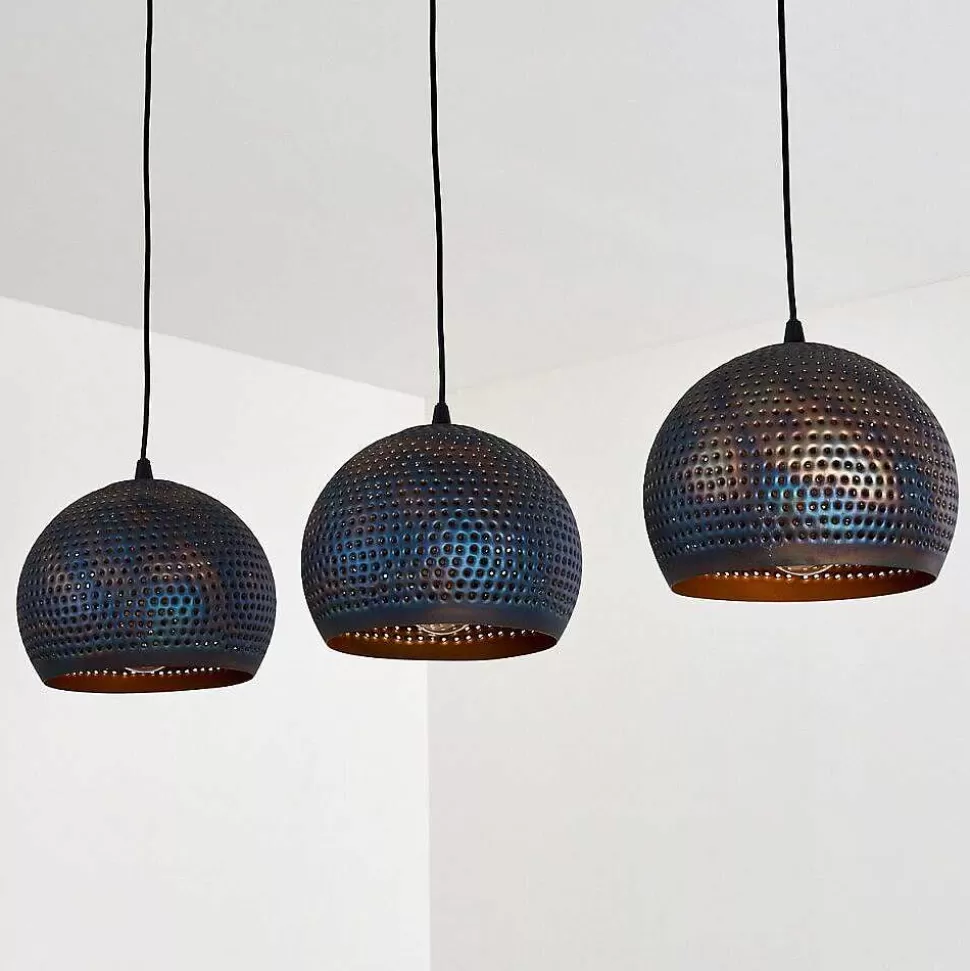 hofstein Luminaires Orientaux>Suspension Wildervanksterdallen Noir, 3 Lumieres