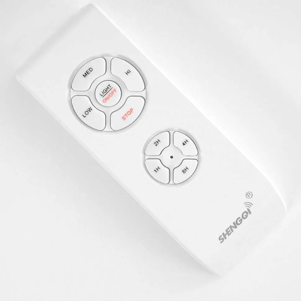hofstein Plafonniers Et Lustres Ventilateurs>Ventilateur De Plafond Bendigo Led Nickel Mat, Transparent, 1 Lumiere