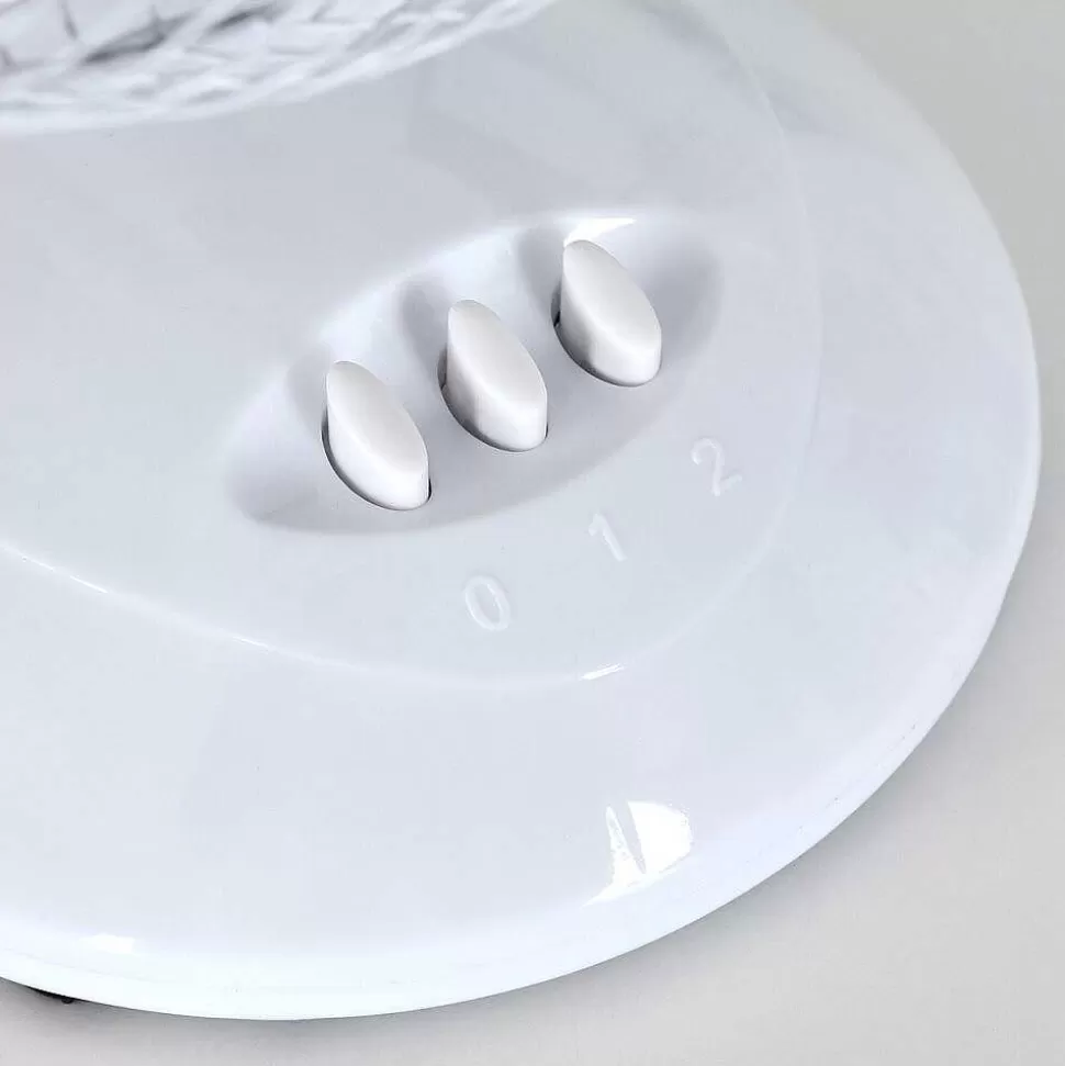 hofstein Ventilateur De Table>Ventilateur De Table Sopot Chrome, Blanc